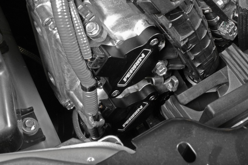 Subaru OBXT Cam Solenoid Cover - Perrin Performance - Black - `20-`25